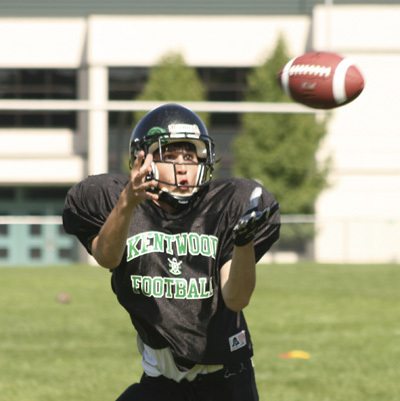 The air game looks to be strong this season for the Kentwood High football team.