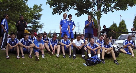 The South County Football Club ’91 ICE won the U-18 boys division of the 2009 Blast Off Soccer Tournament the weekend of Aug. 7-9 in Federal Way