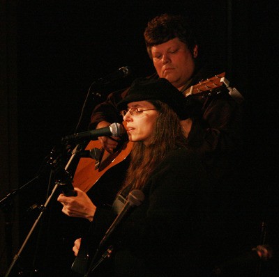 Rebecca Cohen with Robin McGillveray opened the Maple Valley Creative Arts Council Open Mic performance Feb 12.