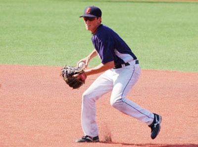 Zach Watson won the gold glove award for outstanding defense at the 18U Palouse Summer Series baseball tournament.