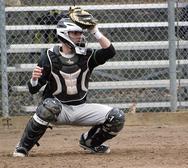 Reese McGuire, a senior-to-be at Kentwood, played baseball all