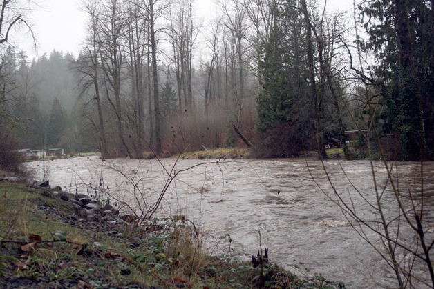 The Cedar River and the Green River will flood areas during heavy rains.