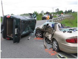 A fatal collision near Enumclaw today