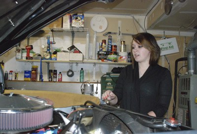 Mariah Whitman of Maple Valley talks about the work her dad has done on the 1969 Nova she’s racing this year in the NHRA Summit Series.