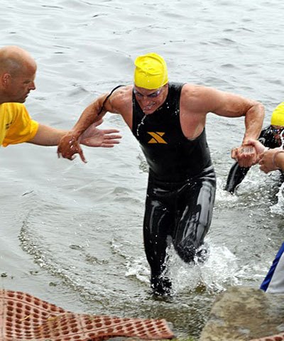 The Xterra triathlon was Aug. 1 at Lake Sawyer in Black Diamond.