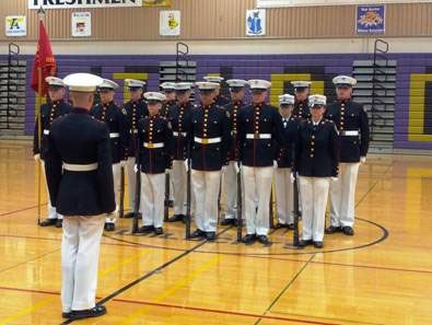 Kentwood Marine Corps JROTC cadets participate at Northwest Drill and ...